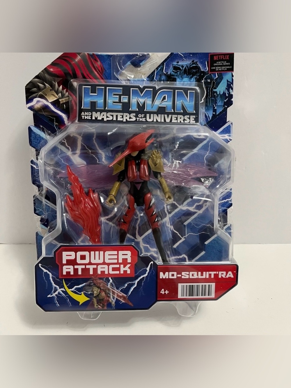 HE-MAN Masters of the Universe power attack Mo-Squit’ra Action Figures NWT heman